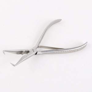 Stainless Steel Micro <b>Bead</b> Remover Pliers <b>Hair</b> <b>Extension</b> Tool with Single Spring for Salon and Professional Use - Product Image 3