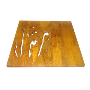 Dining Table <b>Wooden</b> <b>Placemats</b> Fashionable Trending Design New Customized Shaped <b>Placemat</b> - Product Image 1