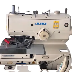 पुराने इस्तेमाल किया JUKIS MEB-3200 मॉडल MEB-3200SS/ MEB-3200SR कंप्यूटर-नियंत्रित सुराख़ Buttonholing मशीन
