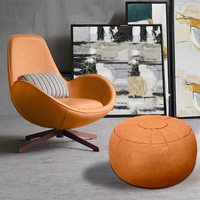 Pouf en cuir de luxe marocain pouf marron Rotot pouf décoratif pouf tabouret style traditionnel pour une application en extérieur