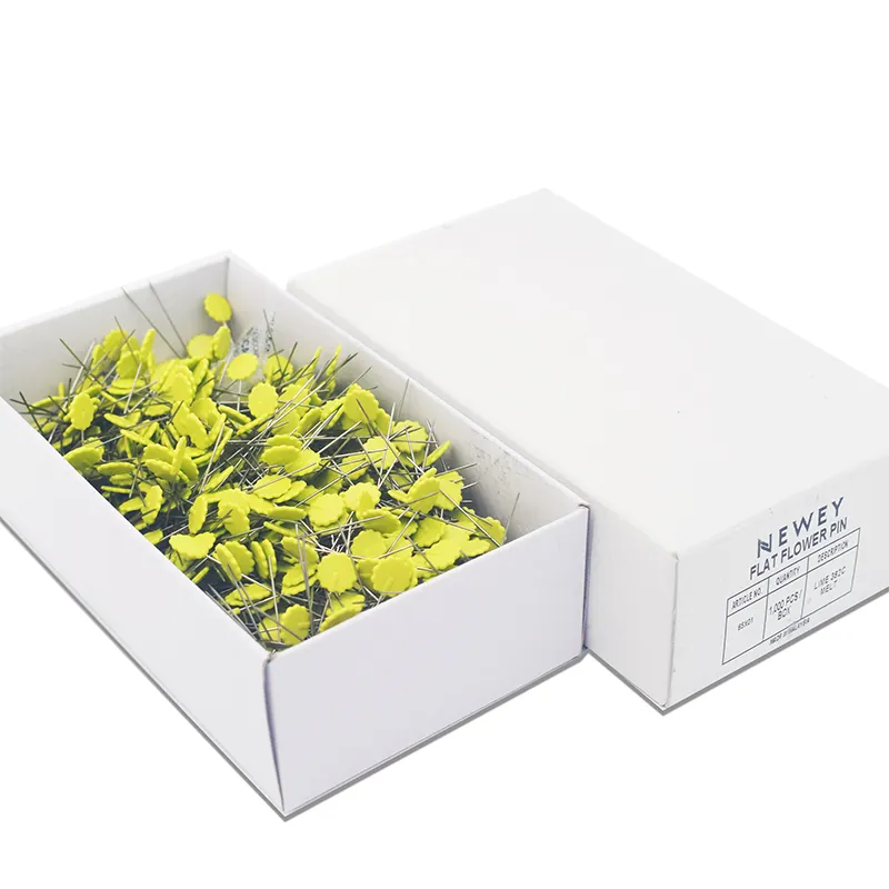 Prym Quilting के फूल पिन 2 "स्टील चूने रंग 1000 Pics के लिए प्रति बॉक्स ललित बिसातबाना