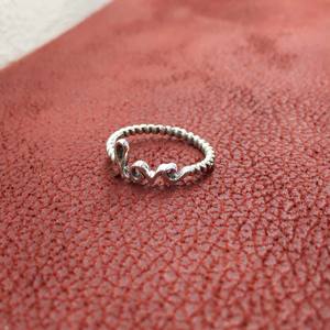 Bague unie pour amoureux en argent sterling 925 Bagues décontractées en argent sterling 925 pour dames Bagues de fiançailles en argent sterling 925 pour femmes - Product Image 5