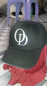 Casquettes de baseball en polyester avec logos brodés personnalisés, design 6 panneaux en peluche, unisexe, toutes saisons - Product Image 4