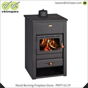 Estufa de quemador de madera, excelente rendimiento y capacidad de calefacción, 390x390x760mm - Product Image 2