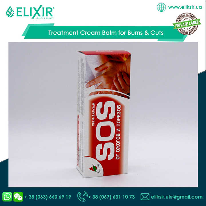 Wholesale Supplier of Treatment Cream Balm for Fast Healing of Wounds, Burns and Cuts
