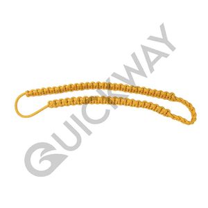 Cordón de hombro de uniforme ceremonial de diseño personalizado, nailon 100%, color dorado personalizado, cantidad al por mayor - Product Image 6