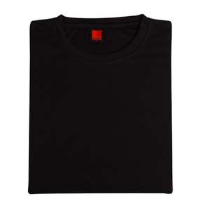 Camiseta de microfibra de cuello redondo, Camiseta lisa de secado rápido, camiseta de clase, camiseta de manga corta con logotipo impreso personalizado - Product Image 2