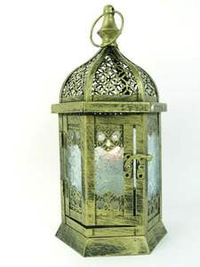 New Arrivals <b>Moroccan</b> Decor Lantern Tea <b>Light</b> Holder Handmade Metal with Multicolor Iron & Glass for Christmas Decorations - Product Image 6