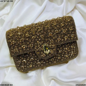 Bridal Ethnic <b>Evening</b> <b>Bag</b> Elegant Clutch for Special Occasions - Product Image 6