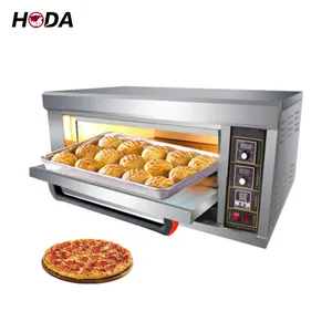 1 Deck Auto Pemanasan Inframerah Daging Kue Sayuran Single Phase Kentang Biskuit Baking Oven panggang Oven Kue Nampan Listrik 1 Pc