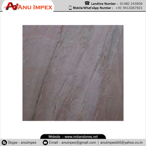 พื้นผิวเนื้อละเอียดปานกลางสั่งซื้อ Slatestone ธรรมชาติสีชมพูบริสุทธิ์ - Product Image 4
