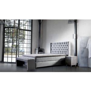 Kmamukfr — ensemble de chambre à coucher certifié, avec robes, table latérale, tête de lit, matelas, solution complète pour tour-de-tête d'hôtel - Product Image 5