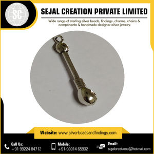 925 เงินสเตอร์ลิงค้นหาขอบชนเผ่าจี้คอ Charm 18K จี้ทองเครื่องประดับ DIY ทําอินเทรนด์น้ําแข็งของขวัญที่สมบูรณ์แบบ - Product Image 5