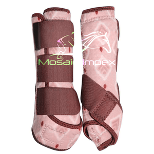 Botas de Medicina de caballo de lana pura, Protector de pierna de caballo, el mejor calzado de tendón, botas de Medicina de caballo - Product Image 2