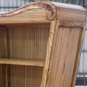 Toge-armario clásico premium, estantería con acabado natural de madera sólida personalizada para dormitorio y hoteles - Product Image 4