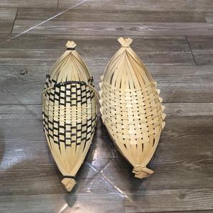 Ratán redondo para frutas y verduras, artesanías hechas a mano de Vietnam, 99 DATOS dorados - Product Image 3