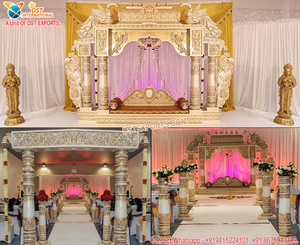 Mandap ของตกแต่งงานแต่งรูปช้างจากอินเดีย,Mandap LA ใหญ่อ้วนใช้สำหรับงานแต่งงานงาน FRP - Product Image 3