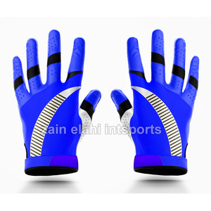 Équipement de sport en Latex Pu de haute qualité pour les jeunes gants antidérapants gants de Football américain pour adultes vente chaude 2025 entraînement ventilé - Product Image 5