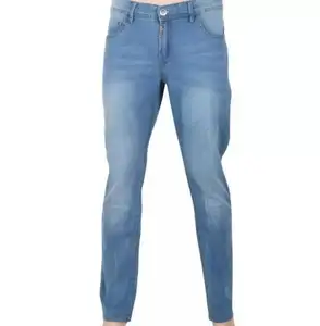 بناطيل جينز عصرية للرجال مناسبة للصيف بأسعار مخفّضة مع خمس جيوب من مجموعة ملابس جينز من قماش الدنيم للرجال من بنجلاديش