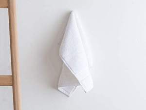 ผ้าขนหนูเช็ดหน้าโกนหนวด100% 550 GSM 30x30ซม. สีขาวผ้าฝ้ายตุรกีผ้าขนหนูอาบน้ำสไตล์เรียบง่ายแห้งเร็วและซึมซับดีสำหรับโรงแรม - Product Image 5