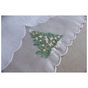 Quangthanh 100% coton serviettes brodées à la main Style Jacquard jetables pour les mariages serviettes de noël faites à la main de tous les jours - Product Image 3