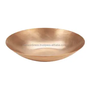 Serving Bowl Dinnerware Tabletop Pure Copper Serving Bowl in Copper Antique Finishes Most Selling Serving Bowl