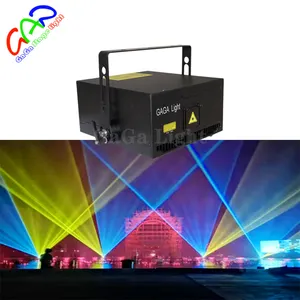 Professionele Outdoor Rgb 10W Festival Party Fullcolor Animatie Kerst Laser Disco Light Projector