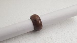 High Quality With Cheap Price Wooden Carved Stylish Half Round <b>Napkin</b> Ring Kitchen Accessories Mat <b>Napkins</b> Ring for <b>Wedding</b> - Product Image 2