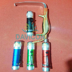 Lame rétractable de haute qualité, taille 30mm x 150mm avec dents, réutilisable avec lumière LED - Product Image 1