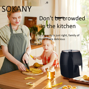 2024 nhà máy Giá nhôm Nồi chiên không khí OEM chất lượng hàng đầu pháp Fry Nồi chiên không khí 5L sâu - Product Image 6