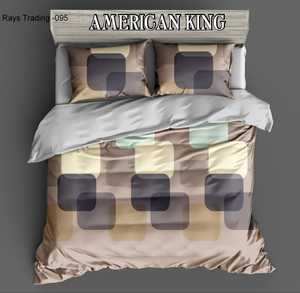 NEW ARRIVAL American KING SIZE SOLID BED COVER WITH <b>PILLOW</b> SET - Product Image 1