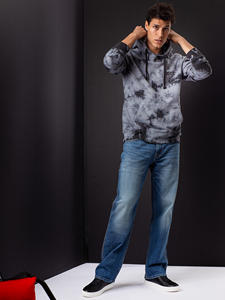 Wholesale <b>Tie</b> <b>Dye</b> <b>Hoodies</b> Fashion Street Custom Men's <b>Tie</b> <b>Dye</b> <b>Hoodies</b> & Sweatshirts Manufacturer - Product Image 5