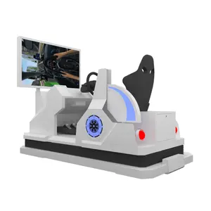 Simulador de carro fuhua vr 9d, simulador de carro de corrida logitech