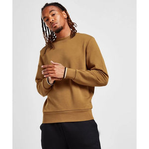 Sudadera Corta Extra Grande de Algodón Grueso con Cuello Redondo y Logotipo Personalizado para Hombre, Estilo Urbano - Product Image 4