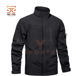 Chaquetas con cremallera para hombre, suéter cálido de forro polar, chaqueta a prueba de viento, 2021 - Product Image 3