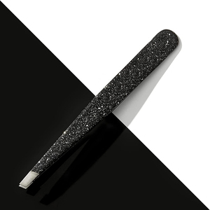 Épilateur facial professionnel en acier inoxydable poignée antidérapante pince à sourcils pointue avec Logo personnalisé - Product Image 4