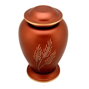 Urne de crémation classique nouveau Design urne artisanale couleur émail nouveau Style cendres pot de stockage luxe salle d'exposition décor affichage votive - Product Image 1
