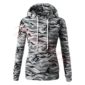 Sweat à capuche en molleton de coton à manches longues pour femme, style unique, grande taille, avec logo personnalisé, faible MOQ, vente en gros, collection hiver - Product Image 1