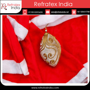 Adornos decorativos de Navidad, fabricante indio, distribuidor y fabricación a granel de refractex, India, hecho en la India para Bast - Product Image 4