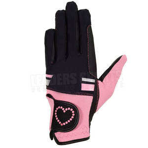 Guantes de Golf Unisex con Estampado de Corazón, Hechos a Medida en Neopreno/Cuero para Actividades al Aire Libre y Uso con Logotipo Personalizado - Product Image 1