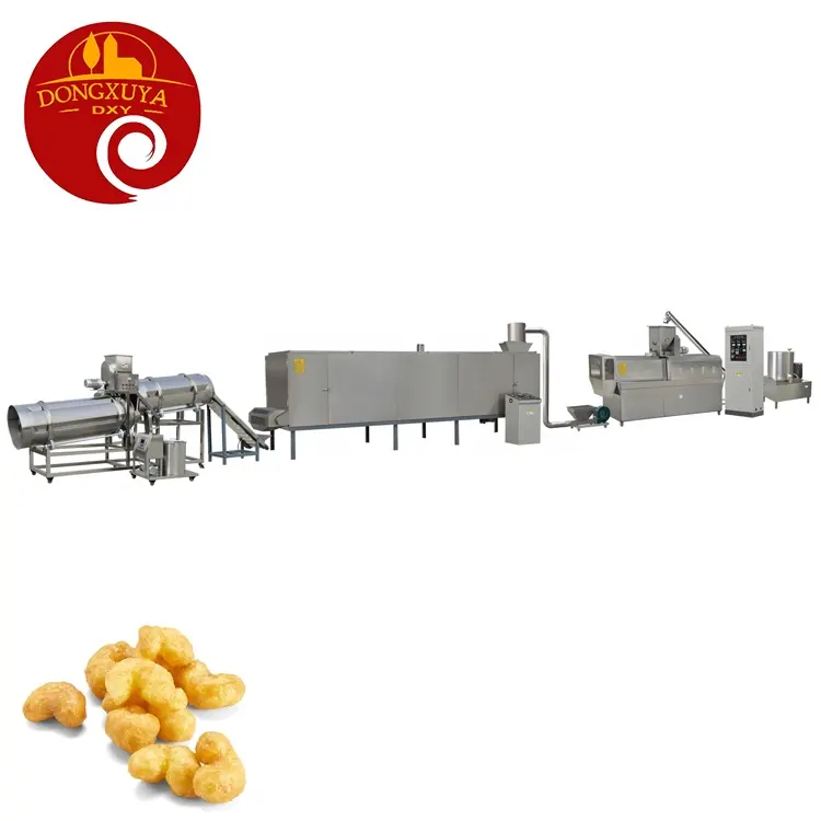 Hot Sales Automatic Corn Cheese Puff Snacks Food Making Machine Maize Expand Food Extruder Production Line