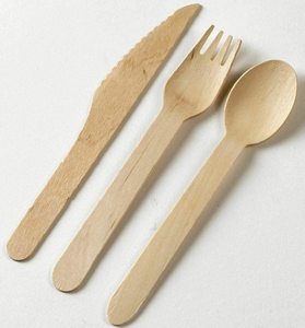 Cutlery Set Wooden Dinning Table and Kitchen Decor Cutlery Wooden <b>Salad</b> <b>Tools</b> Multiple Colored Designs - Product Image 1