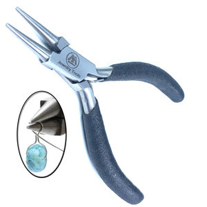 Round <b>Nose</b> Jewelry Pliers 8cm I Round <b>Nose</b> Pliers for Jewelry Making I <b>Long</b> Round <b>Nose</b> Pliers - Product Image 1