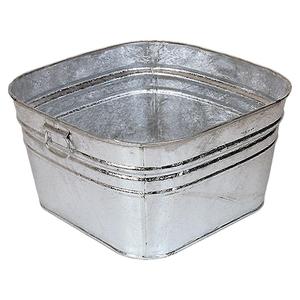 Cubo de Metal para bebidas, Cubo de hierro galvanizado, decorativo, hecho a mano, grande, a la venta, precio más bajo - Product Image 1