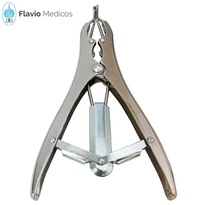 Pince d'accueil pour animaux de compagnie, à queue de mouton, pince à dame sans sang, pince en acier inoxydable - Product Image 4