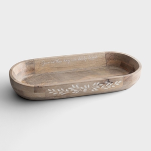 Bol à pâte décorative, bol à pâte en bois de service fait à la main, vente en gros, à prix d'usine, 1 pièce - Product Image 5