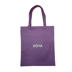Fairtrade Certified Fashionable Silk Screen Printed Natural Cotton 5 Oz <b>Canvas</b> <b>Tote</b> Bag For Grocery Shopping - Product Image 3