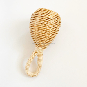 Vintage Style Rotin Bébé Hochet Jouet En Gros - Product Image 2