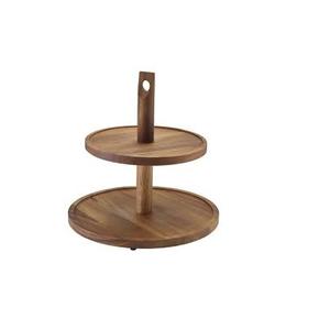 Écologique Ronde Bois Serveur Gâteau Stand 3 essayé En Bois Désherbage Gâteau Dessert Plateau de service Stands pour Offre Spéciale - Product Image 6