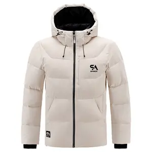 Özel yapılmış Parka ceket % 100% Polyester pamuklu Polyester ceket yüksek kalite özel Unisex Parka kış ceket